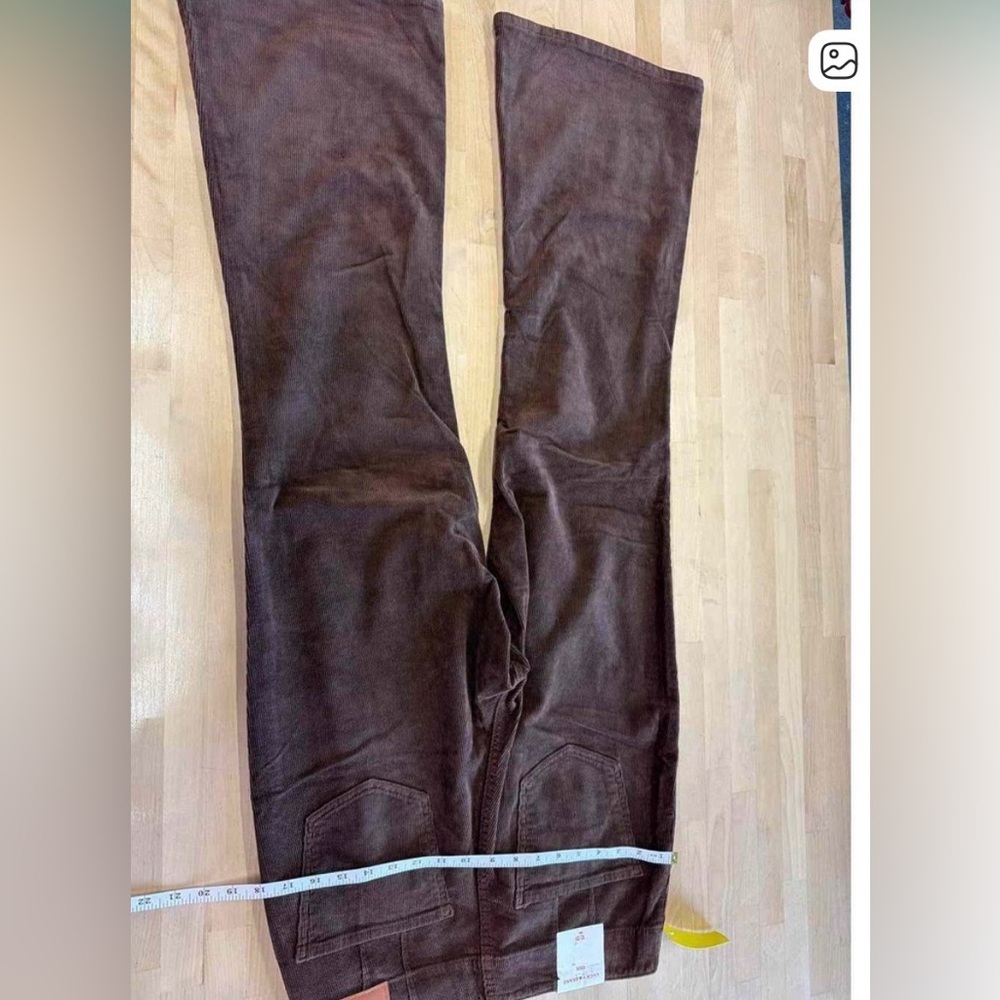Lucky Brand Stevie High Rise Flare Brown Women's Jeans 12 NWT - Picture 7 of 9